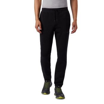 Columbia Muške Hlače - Logo Fleece Jogger Crne | MUYQ-69143